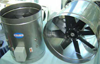 AXIAL FANS (Stainless Steel Casings)